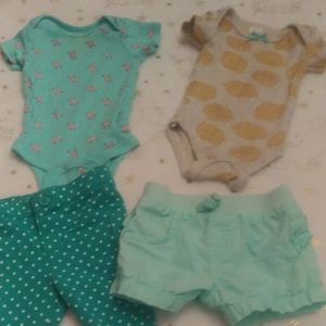 4pc baby girl set🌹